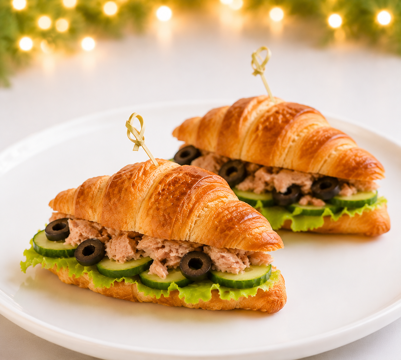 Тунец и маслины