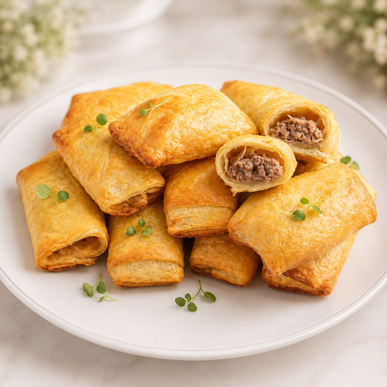 Пирожки с мясом