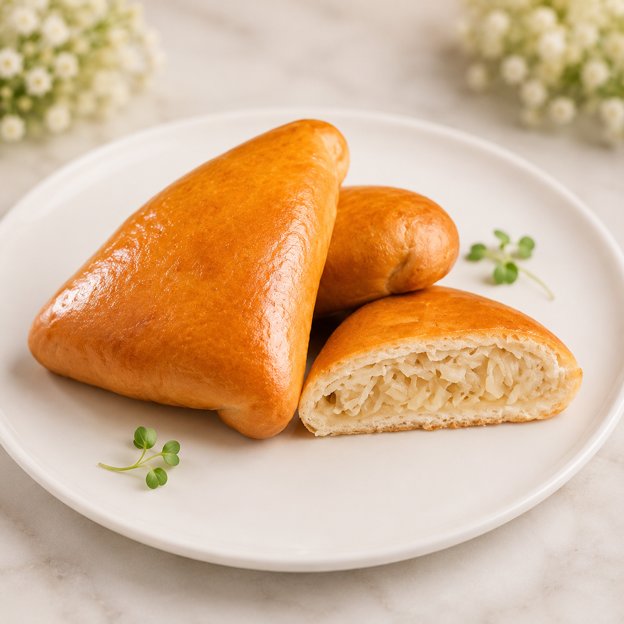 Пирожки с капустой